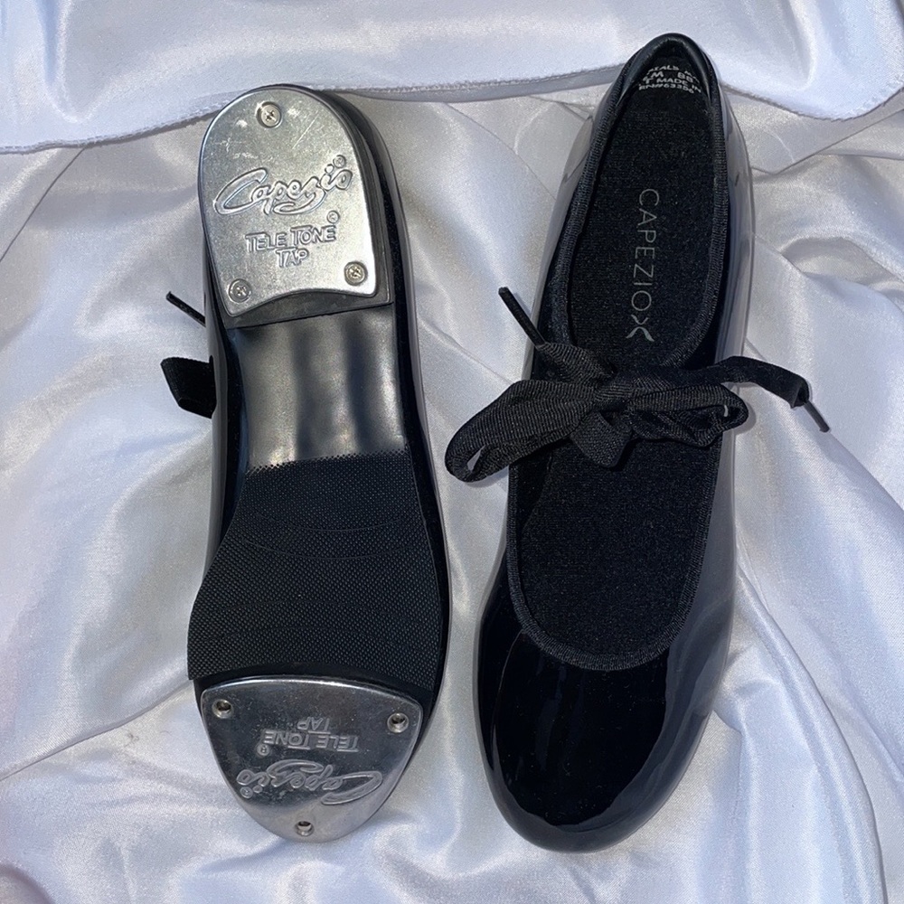 Black Tap Dancing Shoes